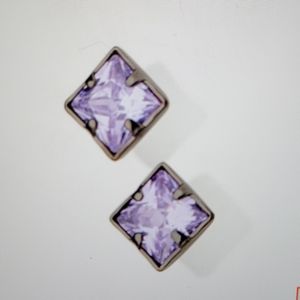 Black rhodium transformation earrings